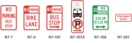 Parking Signs