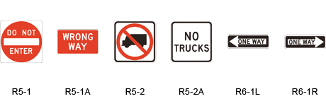 Regulatory Signs