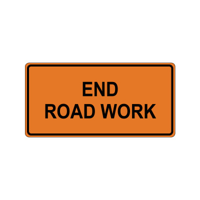 END ROAD WORK