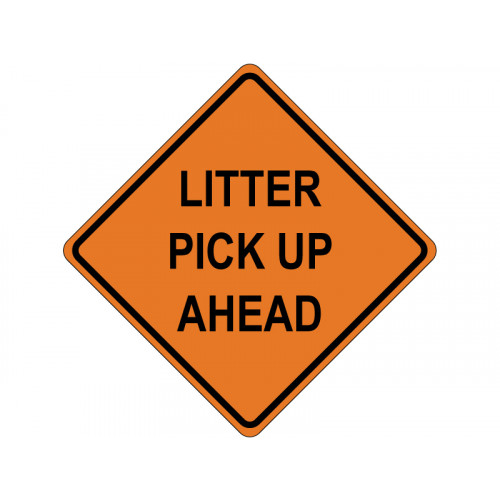 LITTER PICK UP AHEAD